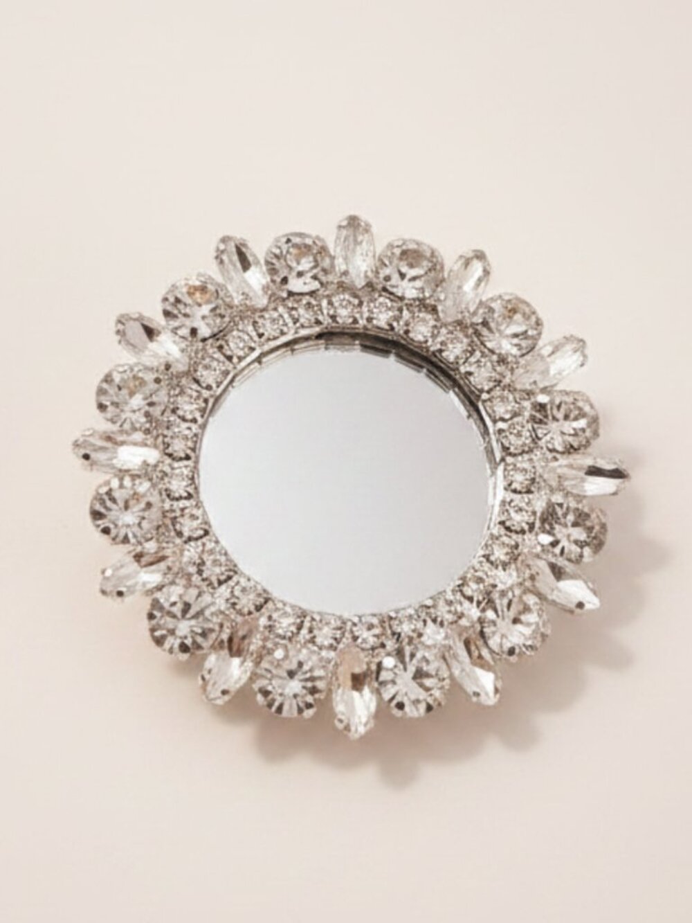 Bling Rhinestone Mirrored Smartphone Adhesive Knob. Brand new.